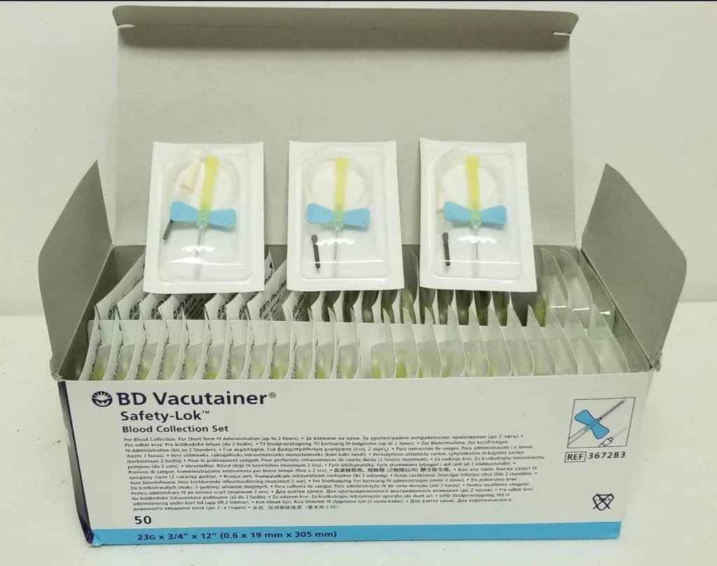 BD Vacutainer Safety-Lok Blood Collection Set